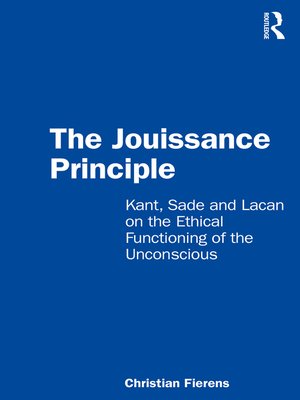 cover image of The Jouissance Principle